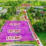 Bán đất thổ cư mặt tiền Đỗ Văn Đảnh 397,5m² Bình Chánh - Ảnh thu nhỏ 3