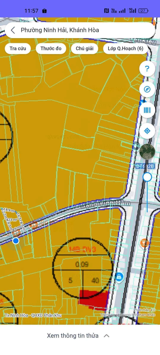 Bán đất Ninh Hoà Khánh Hòa 266m² 2,35 tỷ - Ảnh thu nhỏ 4