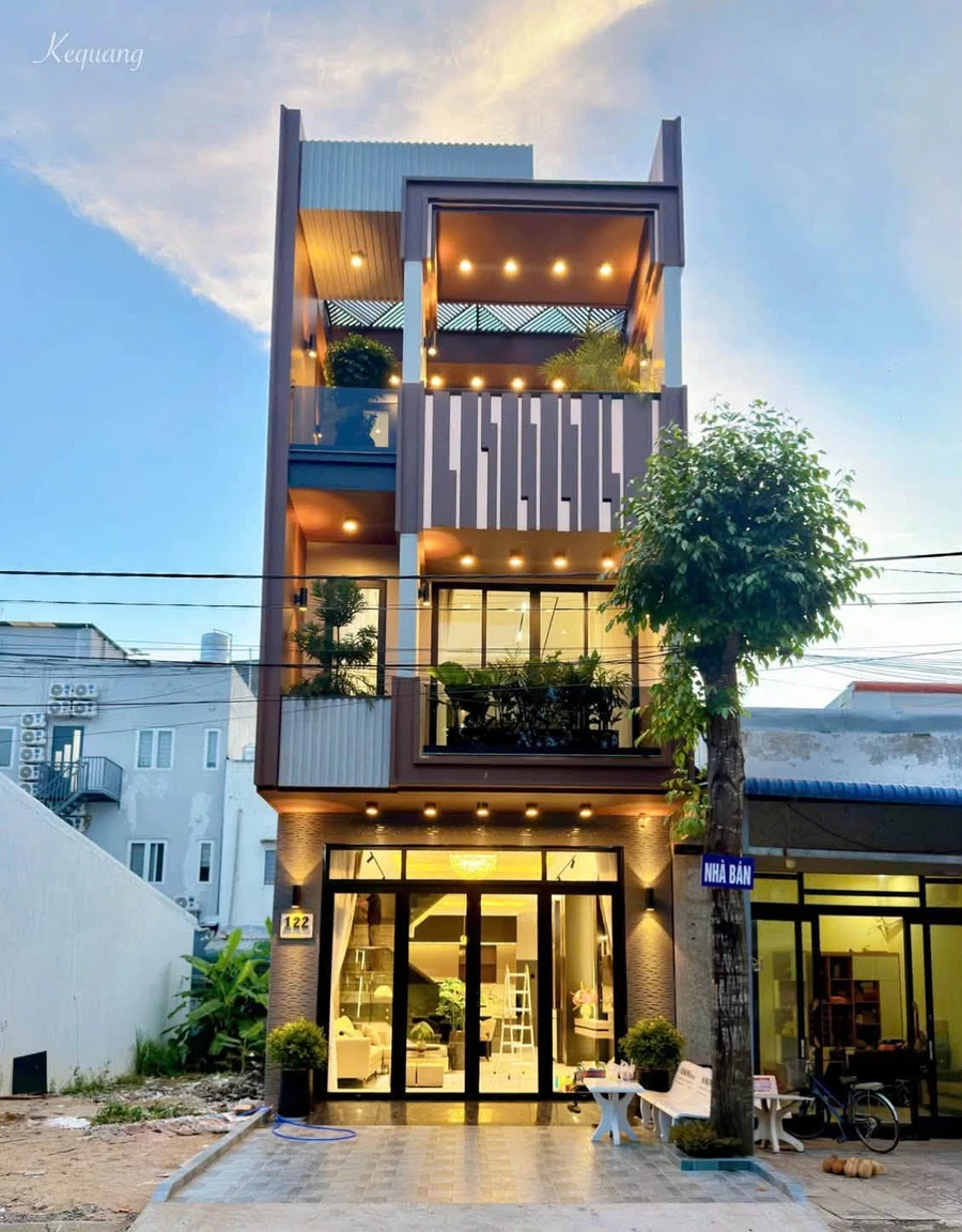 Bán nhà 1 trệt 2 lầu 240m² khu đô thị Hồng Loan, Cần Thơ - Ảnh 1