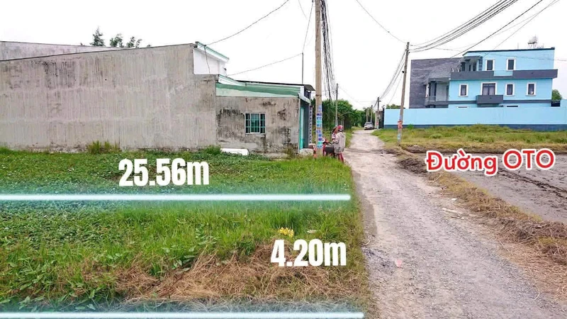 Bán đất thổ cư 108m2 giá 999 triệu gần DT823D, Đức Hòa Đông, Long An