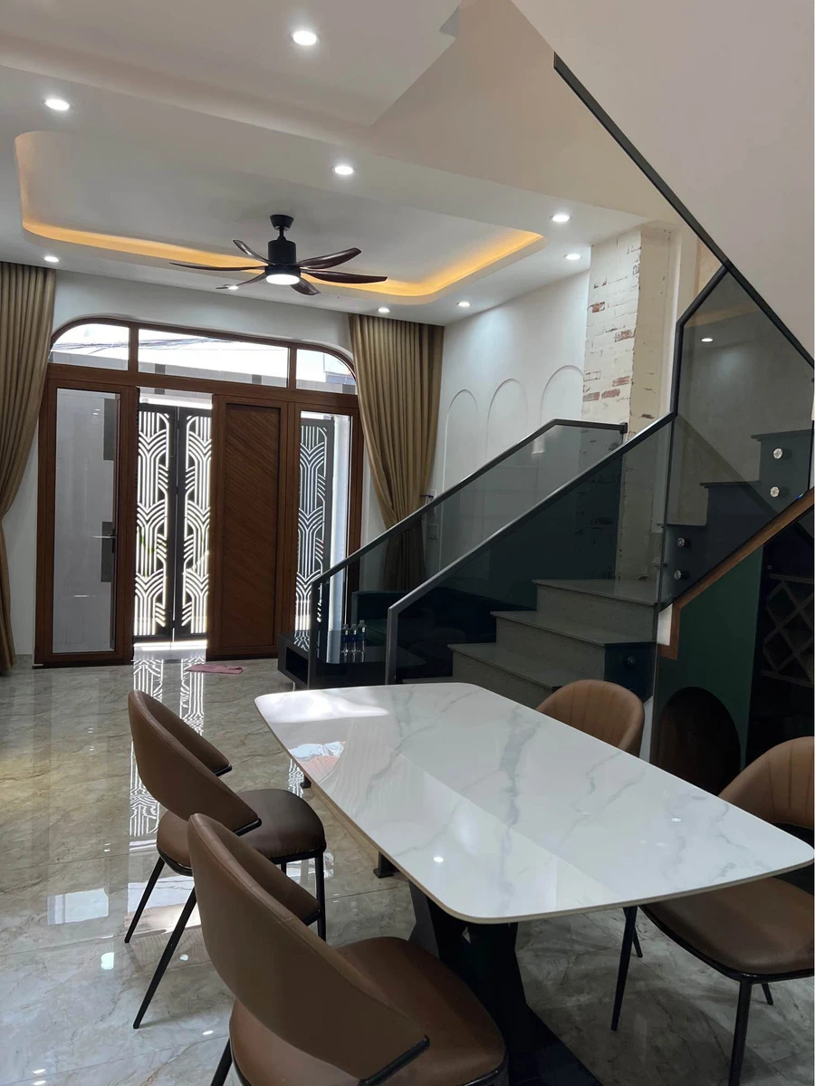 Bán nhà 3 tầng 155m² mặt kiệt Hà Huy Tập gần biển Thanh Khê - Ảnh thu nhỏ 4