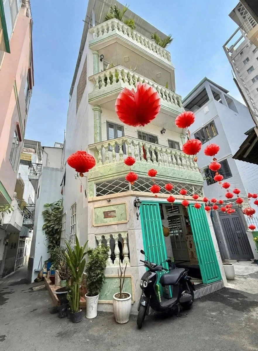 Bán nhà phố 74m² 4 tầng Nguyễn Văn Đậu Bình Thạnh 8 tỷ - Ảnh thu nhỏ 2