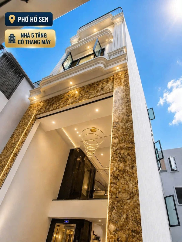 Bán nhà 5 tầng thang máy 40m2 ngõ 168 Hồ Sen, full nội thất, giá 6,5 tỷ