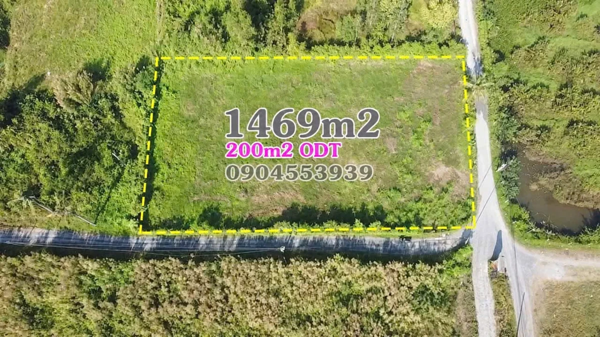 Bán đất góc 2 mặt đường Long Phước 1.469m² - 17,6 tỷ - Ảnh thu nhỏ 2