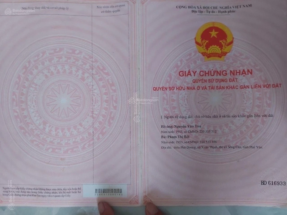 Bán loại BĐS khác tại Phường Xuân Phú, Sông Cầu, Phú Yên, giá siêu hời 1,28 tỷ, 30000 m2 - Ảnh thu nhỏ 5