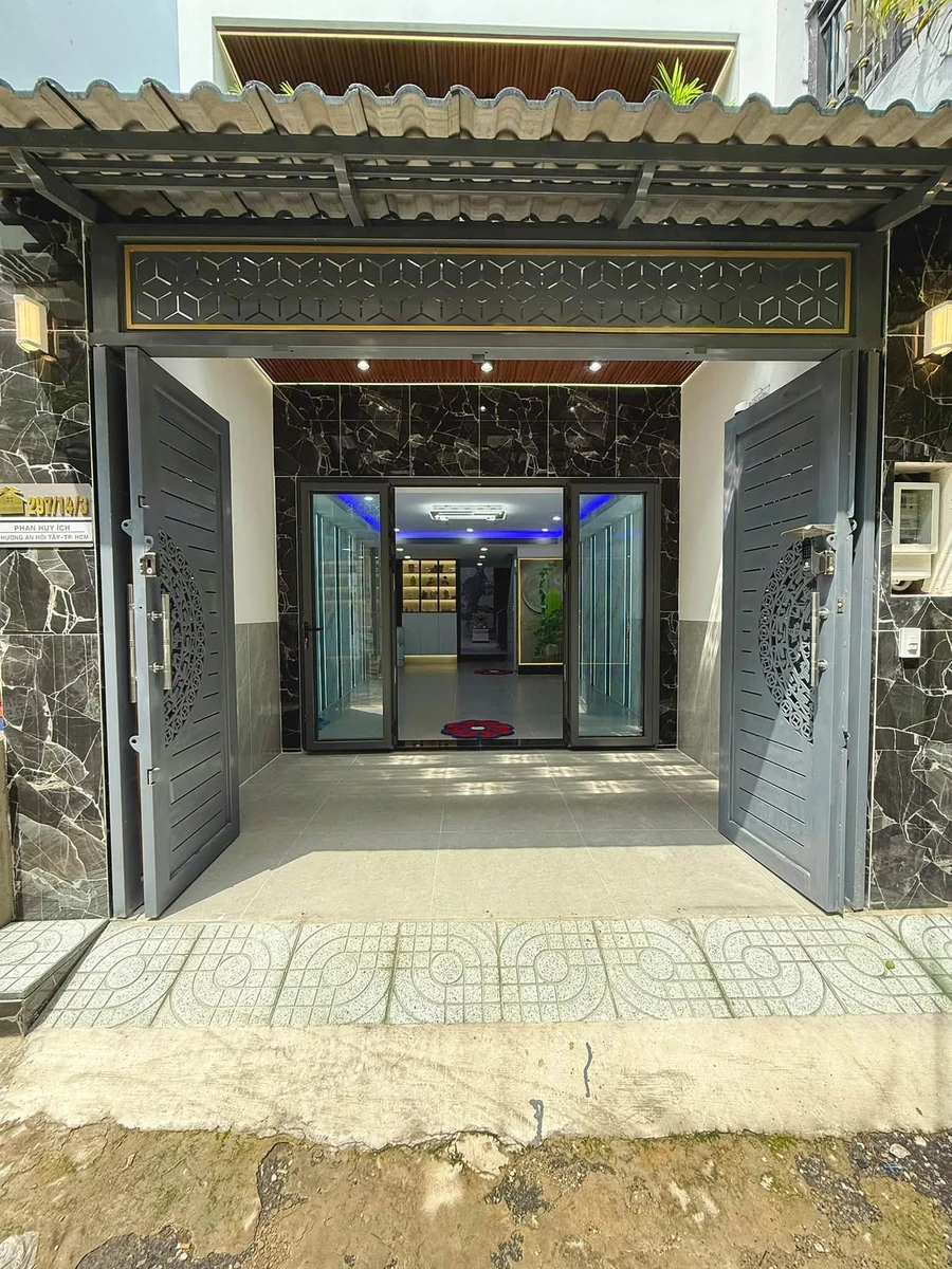 Bán nhà phố xây mới 4x17, 68m2, 4PN, thang máy, full nội thất, Phan Huy Ích, Gò Vấp - Ảnh thu nhỏ 3