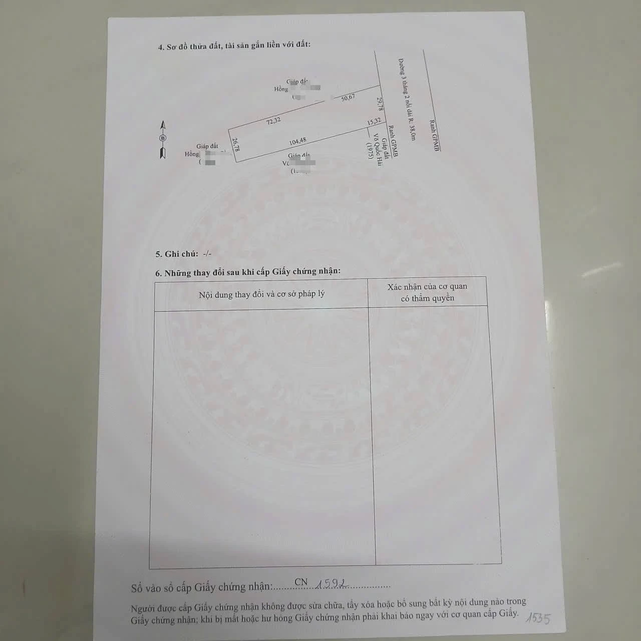 Bán đất mặt tiền 3/2 nối dài Rạch Giá 3.465m² - Ảnh 1