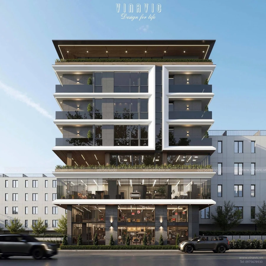 Bán tòa nhà 7 tầng kinh doanh 1400m2 Bãi Cháy 60 tỷ - Ảnh thu nhỏ 2