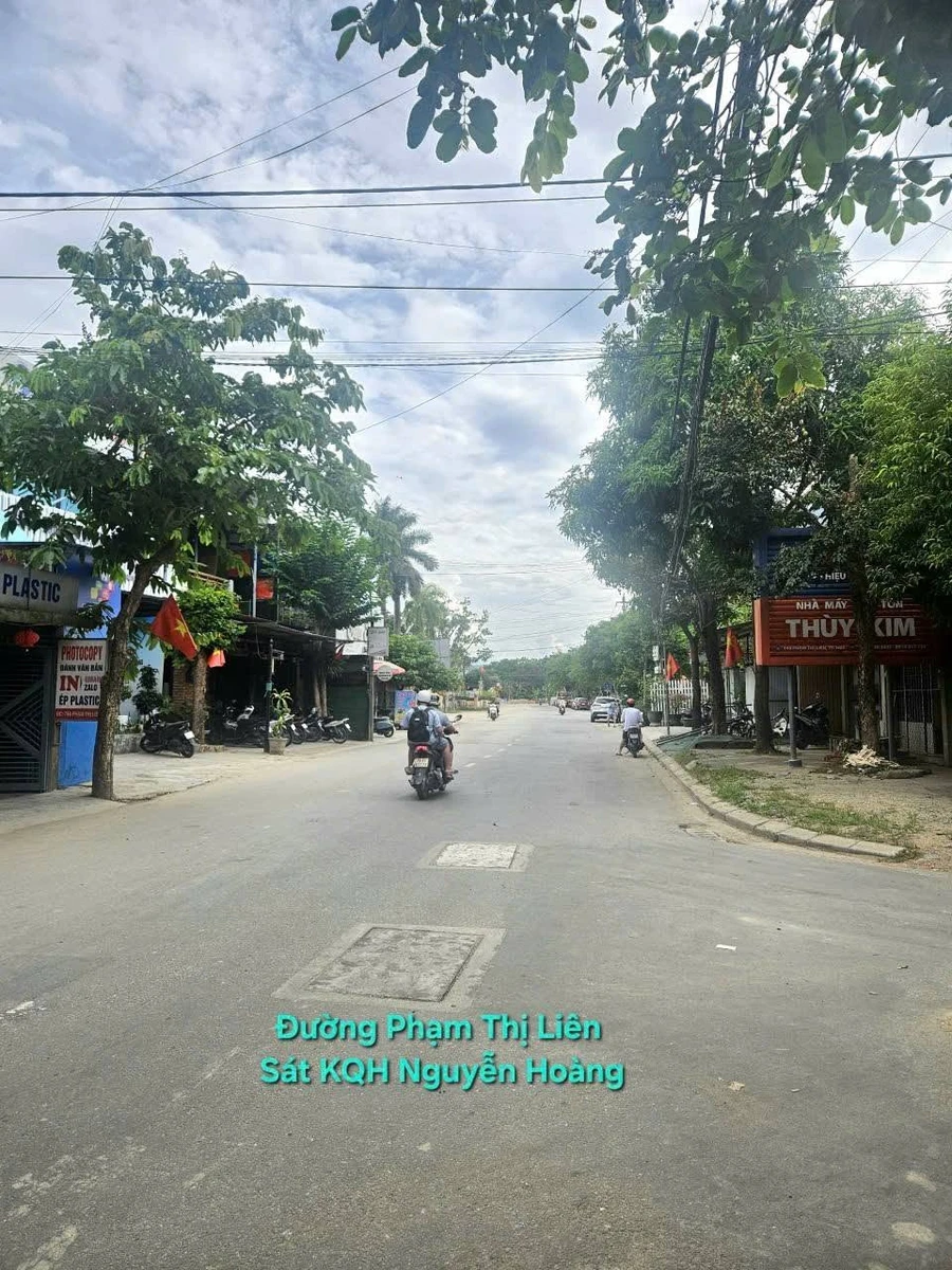 Bán đất lô góc 2 mặt tiền 129,4m² Phạm Thị Liên, Huế - Ảnh 1