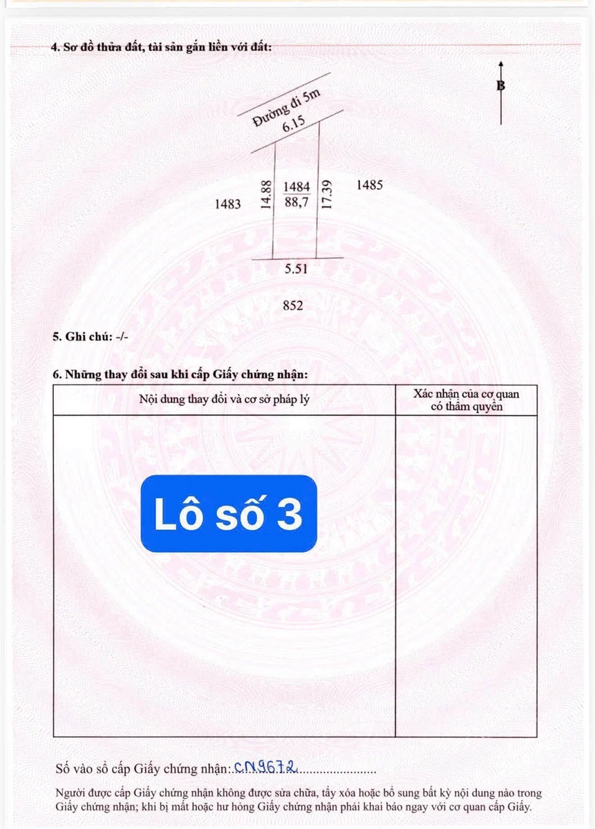 Bán đất Phùng Lưu Thanh Thuỷ Huế 88,7m² 1,6 tỷ - Ảnh thu nhỏ 4