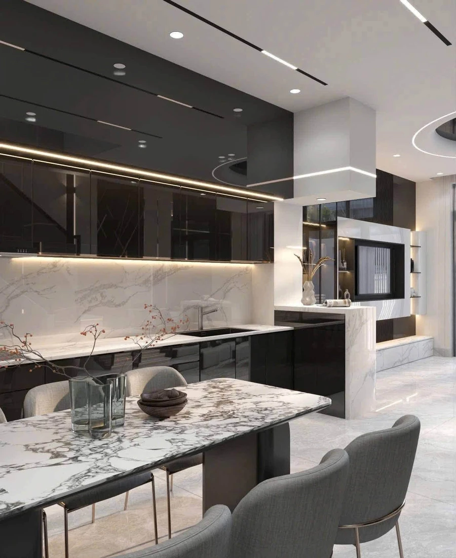 Nhà trệt lầu 3PN full nội thất 80m² KDC Hồng Loan Cần Thơ - Ảnh thu nhỏ 4