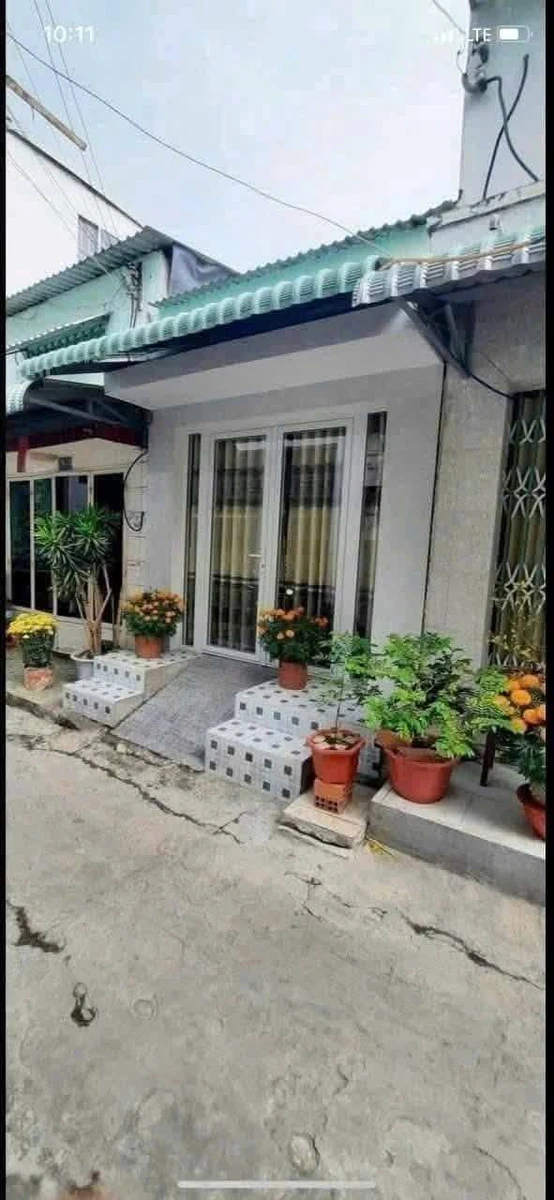 Bán nhà cấp 4 hoàn công hẻm 56 Quốc lộ 1A, Phường 2, Tân An, Long An giá 1,1 tỷ - Ảnh 1
