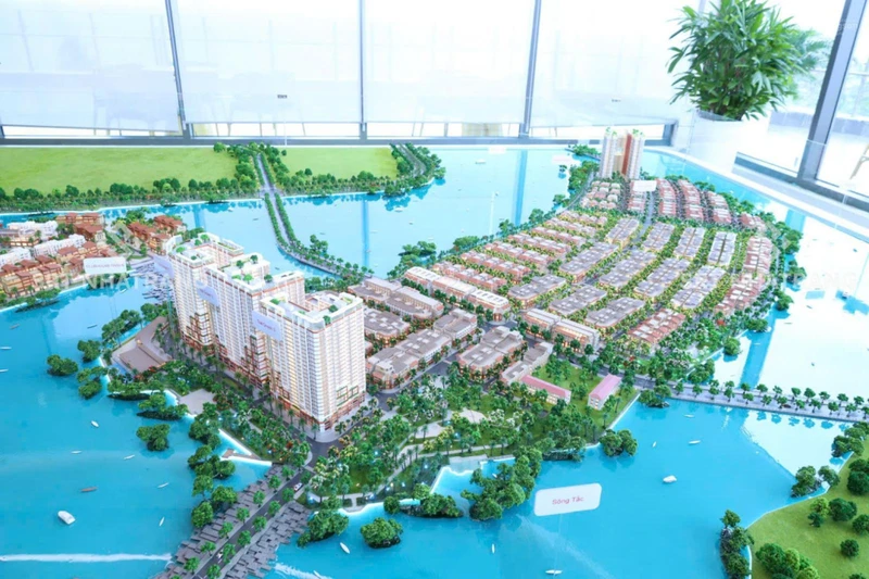 Căn nhà liền kề thấp tầng Nổi bật dự án Charmora City Nha Trang