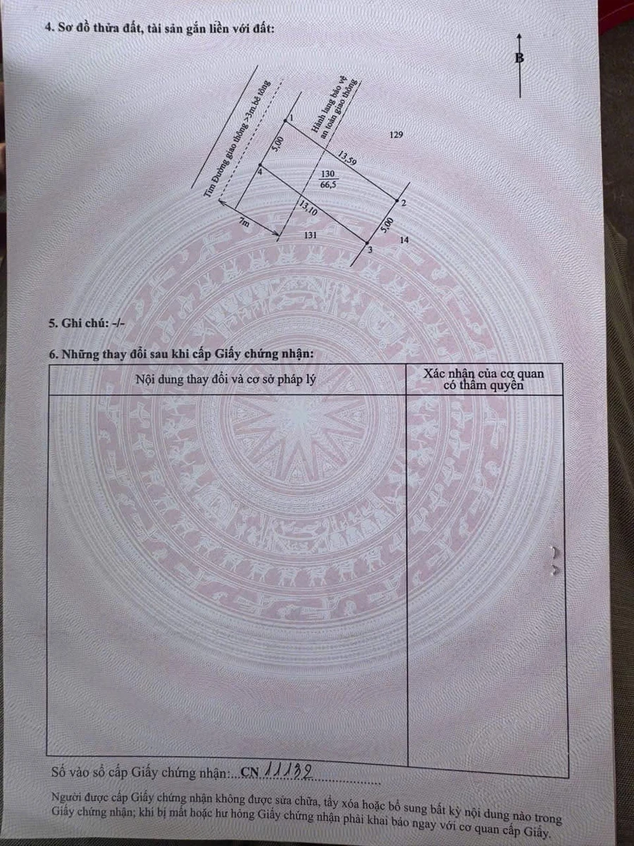 Bán đất thổ cư 70m² sổ hồng riêng gần chợ Đức Tân - Ảnh thu nhỏ 3
