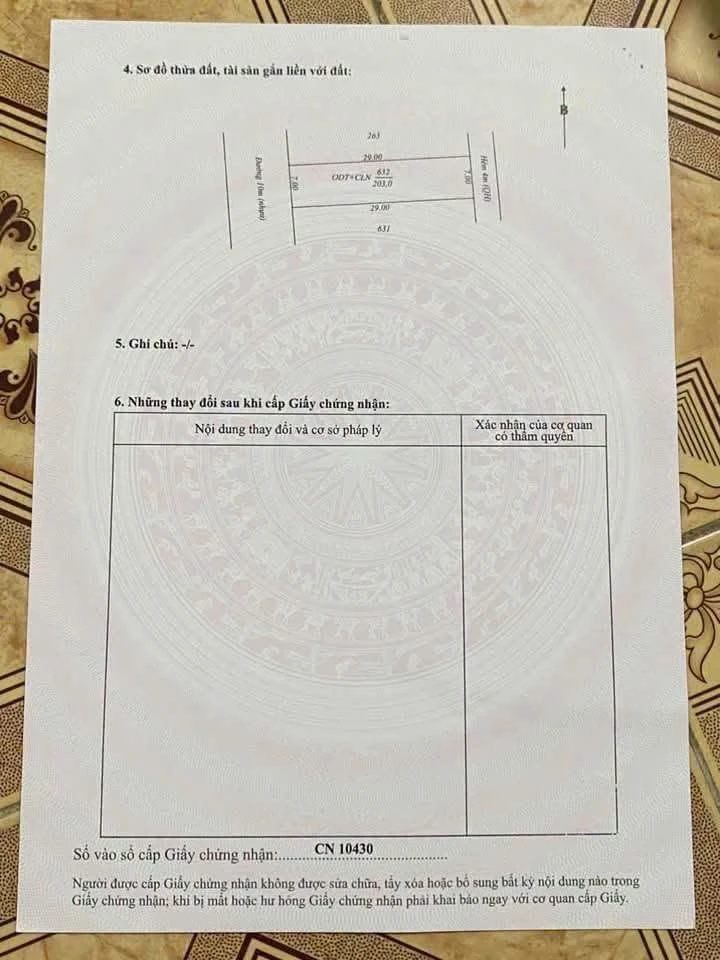 Bán đất Hòa Thành Tây Ninh 80m² 219 triệu/m - Ảnh thu nhỏ 4