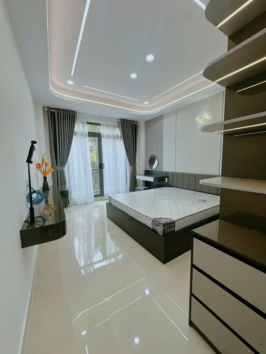 Nhà mới 60m2 4 tầng 4PN 5WC Bình Thạnh gần Chợ Bà Chiểu - Ảnh thu nhỏ 4