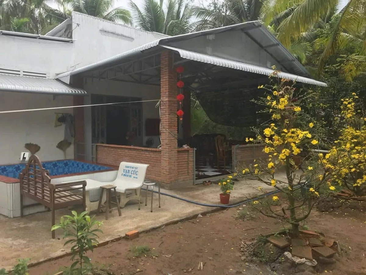 Bán đất và nhà vườn 1500m² Xã Khánh Thạnh Tân Bến Tre 1 tỷ 5 - Ảnh thu nhỏ 5