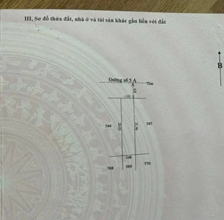 Bán 2 lô liền kề Phú Mỹ Thượng 109-107m2 TP Huế 2,4 tỷ - Ảnh thu nhỏ 2
