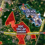 Bán đất mặt tiền xuyên tâm 200m2 gần KCN Tân Tiến - Ảnh thu nhỏ 2