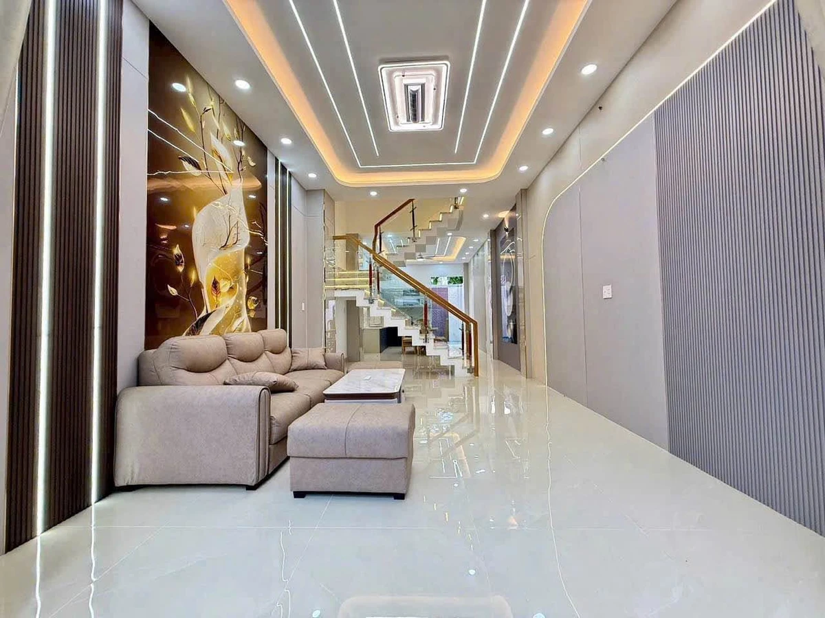 Bán nhà phố 4x18m 1 trệt 3 lầu 4PN giá 6,25 tỷ Tân Thới Hiệp, Quận 12 - Ảnh thu nhỏ 2