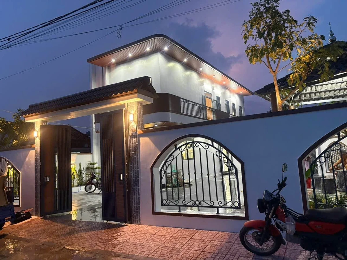 Bán biệt thự sân vườn mặt tiền 286.5m² Phước Lý Tây Ninh 4.15 tỷ - Ảnh thu nhỏ 2