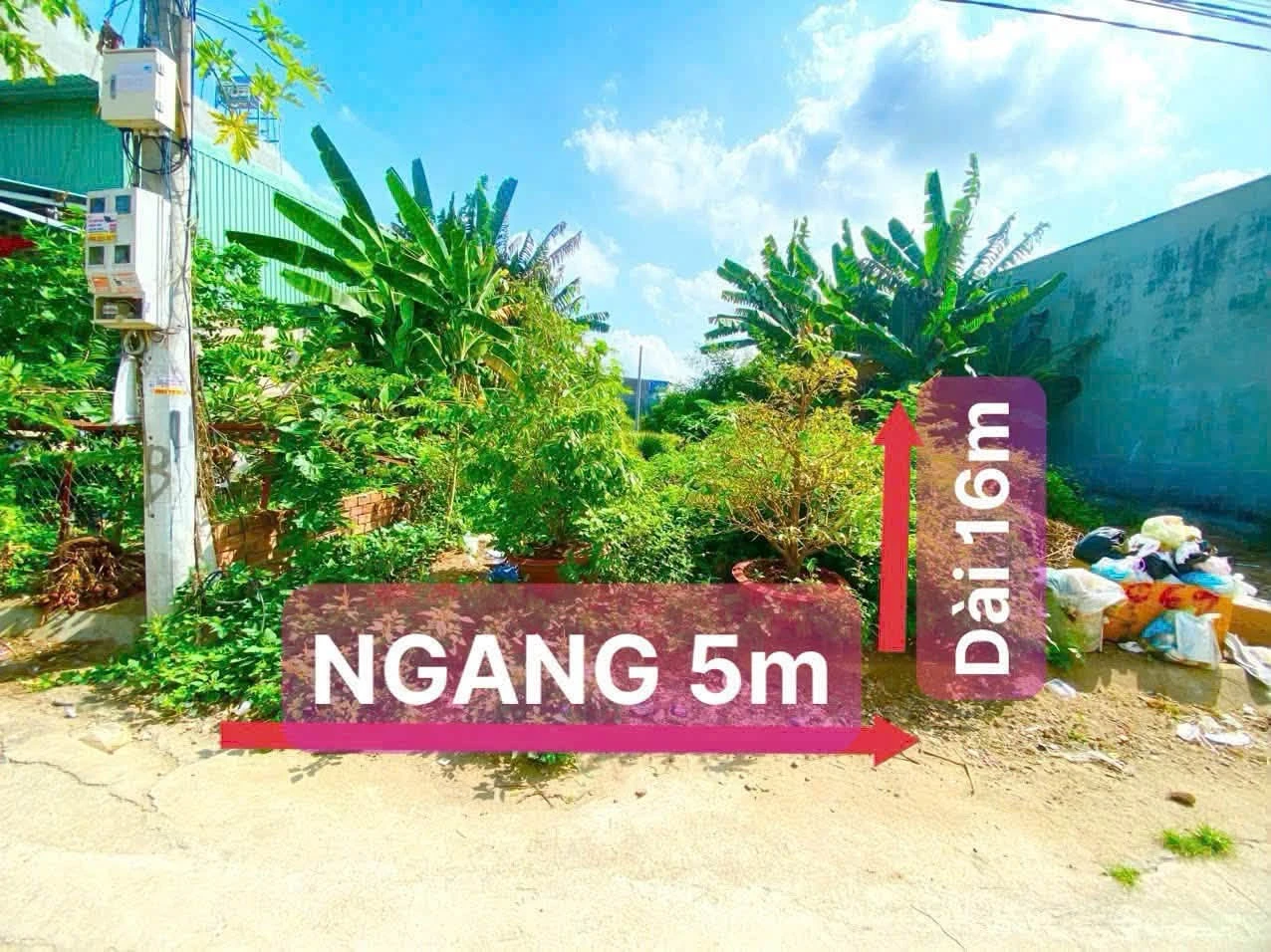 Bán lô đất hẻm Cần Giuộc Long An 80m² 1 tỷ 650 - Ảnh 1