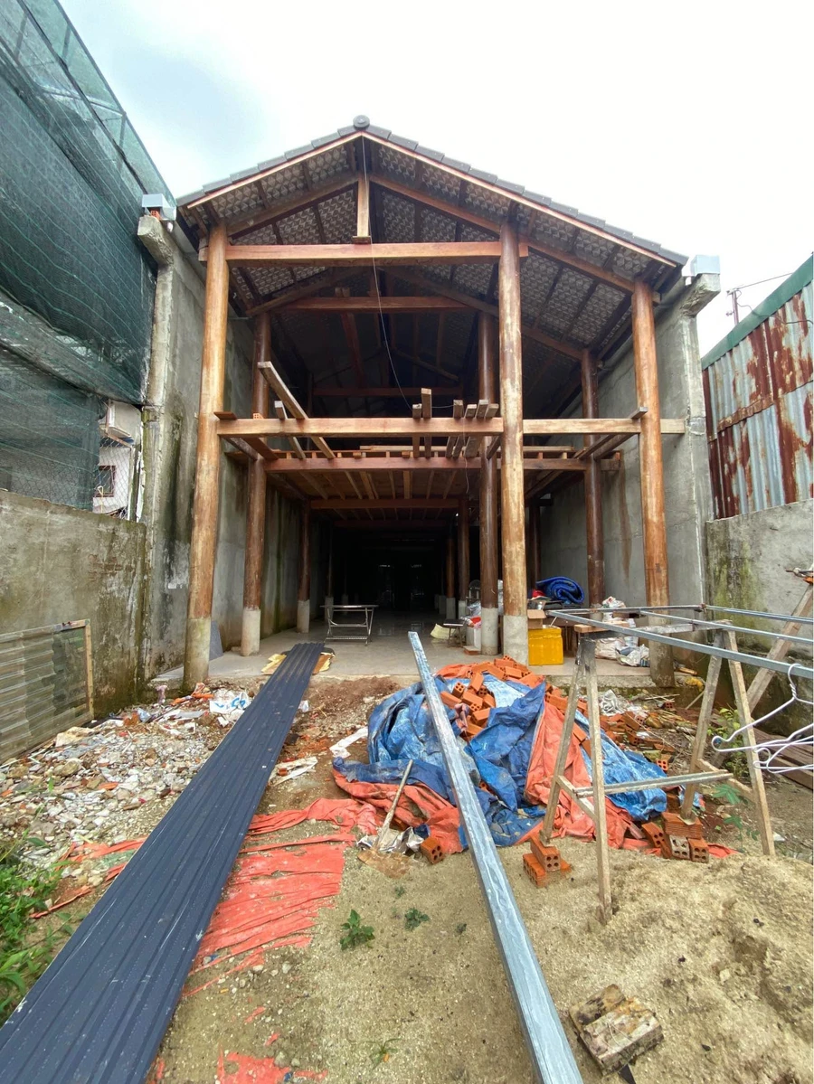 Bán nhà chưa hoàn thiện mặt tiền đường Đăng Văn Ngữ, Buôn Ma Thuột, 225m2, giá 3,5 tỷ - Ảnh thu nhỏ 2