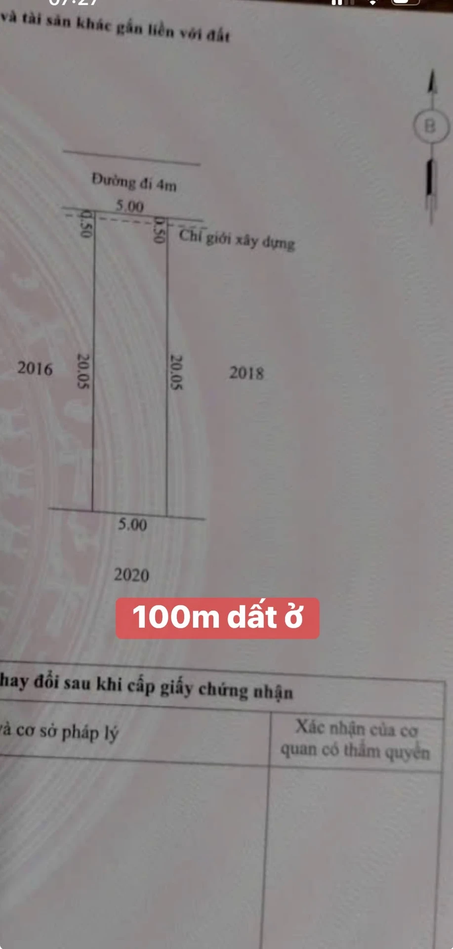 Bán đất nền Thuỷ Lương 102m Trần Hoàn Quận 12 - Ảnh 1