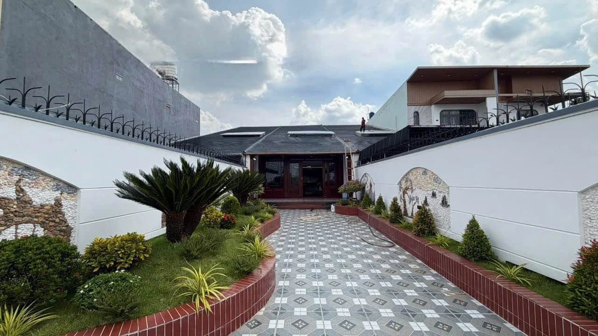 Bán nhà sân vườn mái Nhật 300m2 mặt tiền đường kinh doanh, Xã Phước Lý, Cần Giuộc - Ảnh thu nhỏ 2