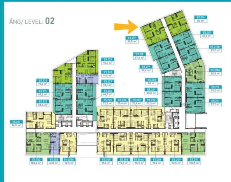 Bán căn hộ 3PN 2WC 90m² Eco Riverside Hải Dương