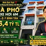 Bán nhà 4 tầng 51m² hẻm xe hơi 6m Liên Khu 4-5, Bình Tân - 6,4 tỷ - Ảnh thu nhỏ 1