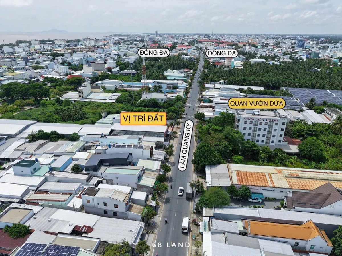 Bán đất nền mặt tiền Lâm Quang Ky, Phường Vĩnh Lạc, Kiên Giang, 4,6x20,25m, 3,3 tỷ/nền - Ảnh thu nhỏ 4