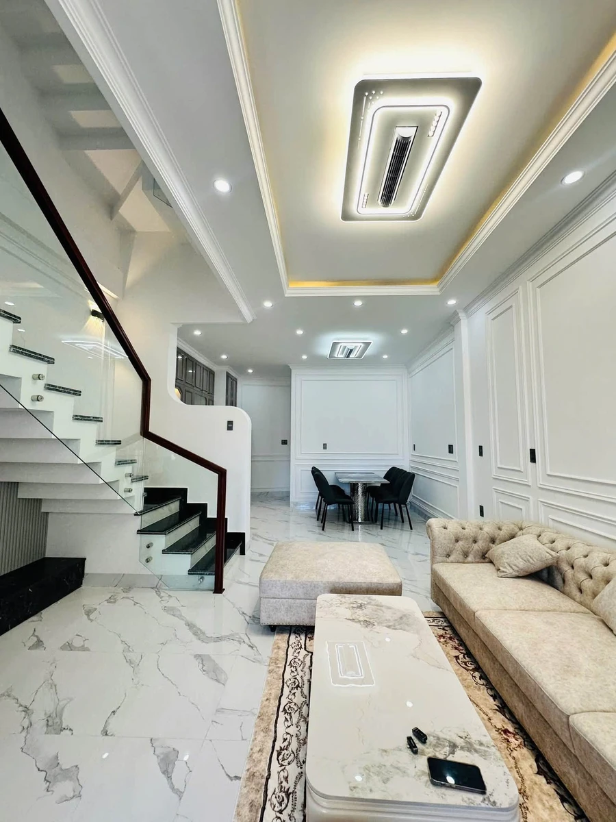 Bán nhà 3 tầng mặt tiền Châu Văn Hùng, 78m², 4 WC, full nội thất, giá 3,6 tỷ - Ảnh thu nhỏ 2
