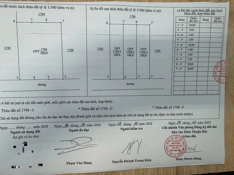 Bán đất thổ cư 100m² 660 triệu gần KCN Phan Thiết