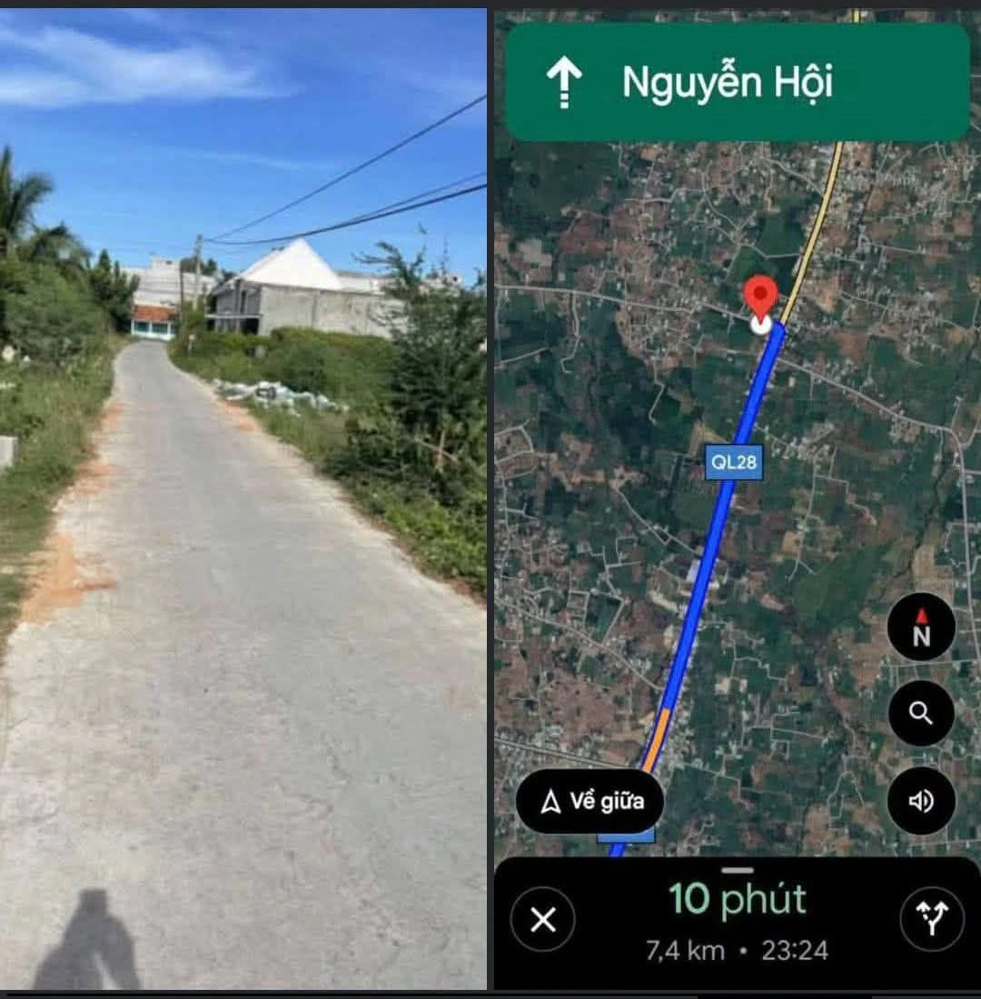 Bán gấp 400m² đất thổ cư mặt tiền Km09 Hàm Chính 1 tỷ 5 - Ảnh 1