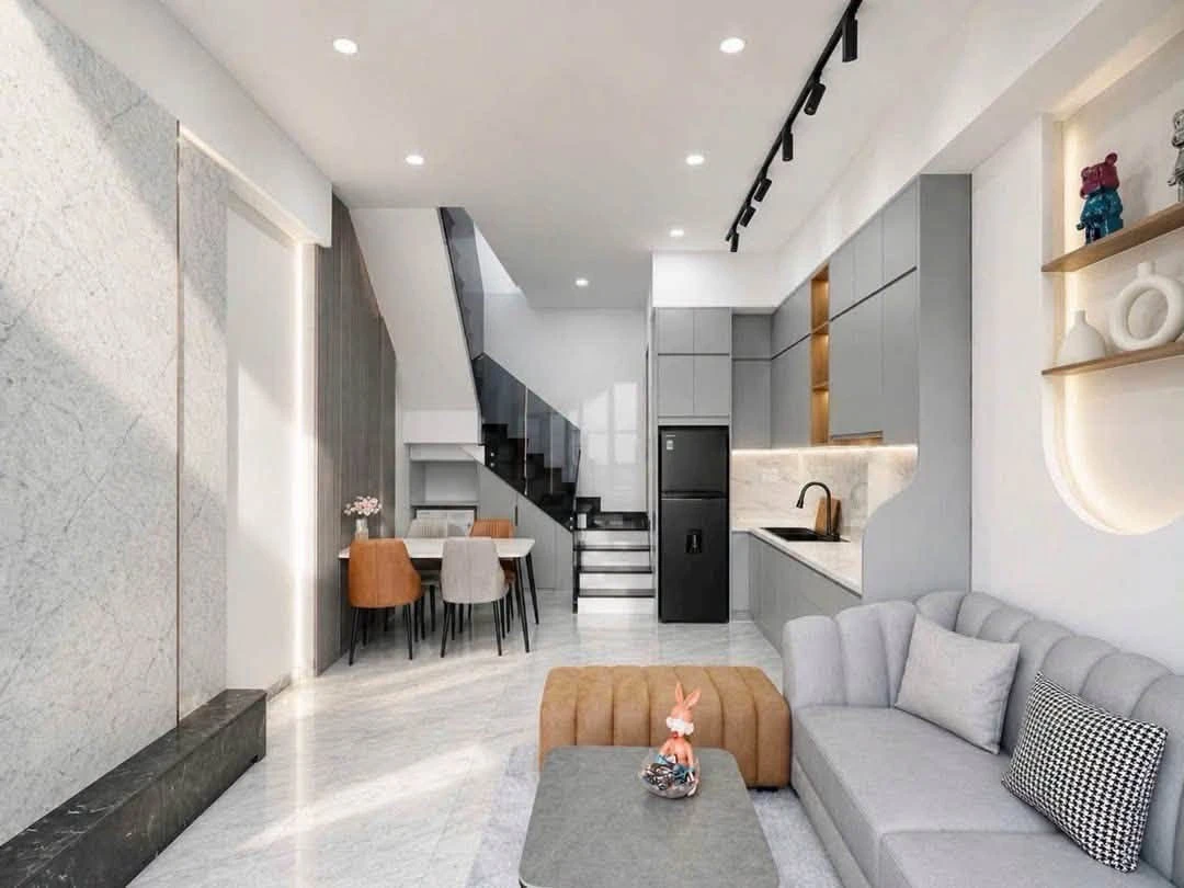 Bán nhà 2 tầng 35m² Bình Thạnh gần cầu Thị Nghè - Ảnh thu nhỏ 2