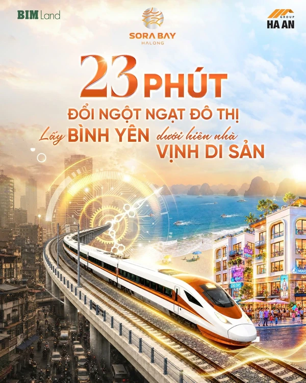 Bán shophouse Sora Bay Hạ Long 100,75m², 6.5 tầng hướng biển