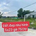 Bán 2 nền đất Xã Mỹ Hạnh 115m², 750 triệu - Ảnh thu nhỏ 1