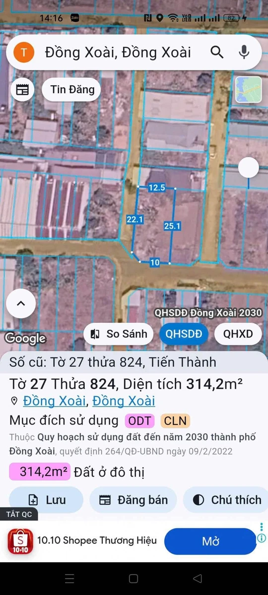 Bán đất góc 2 mặt tiền 150m² Phương Đông Quận 12 - Ảnh thu nhỏ 3