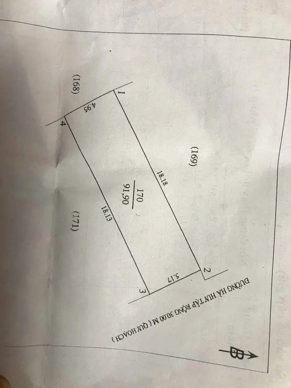 Bán nhà 3 tầng mặt đường Hà Huy Tập 91.9m² giá 15 tỷ - Ảnh 1