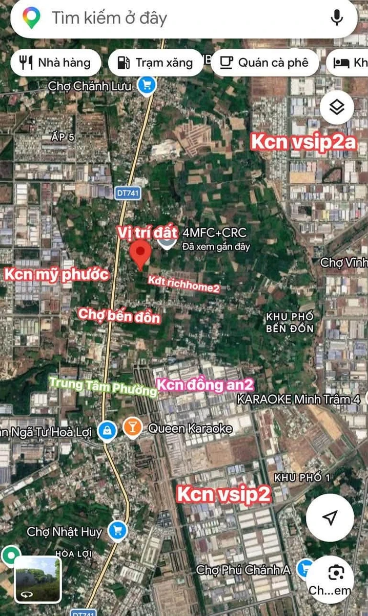 Bán đất thổ cư 5x34m (169,9m²) sổ riêng gần chợ Bến Đồn, Hòa Lợi - Ảnh 1