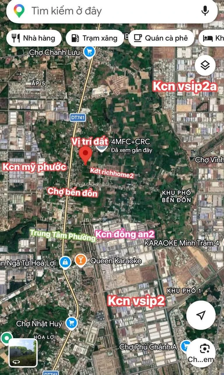 Bán đất thổ cư 5x34m (169,9m²) sổ riêng gần chợ Bến Đồn, Hòa Lợi - Ảnh 1