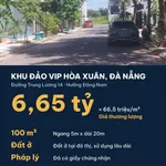 Bán đất 100m² Trung Lương 14, Hòa Xuân, Đà Nẵng, 6,65 tỷ - Ảnh thu nhỏ 1