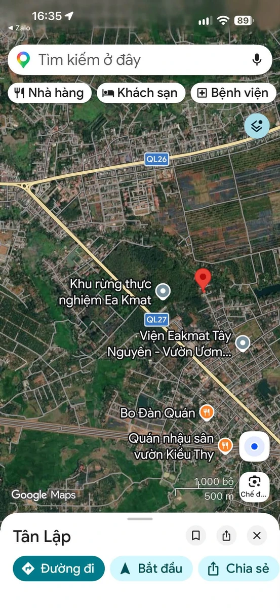 Bán đất hẻm Nguyễn Lương Bằng 400m² - Ảnh thu nhỏ 3