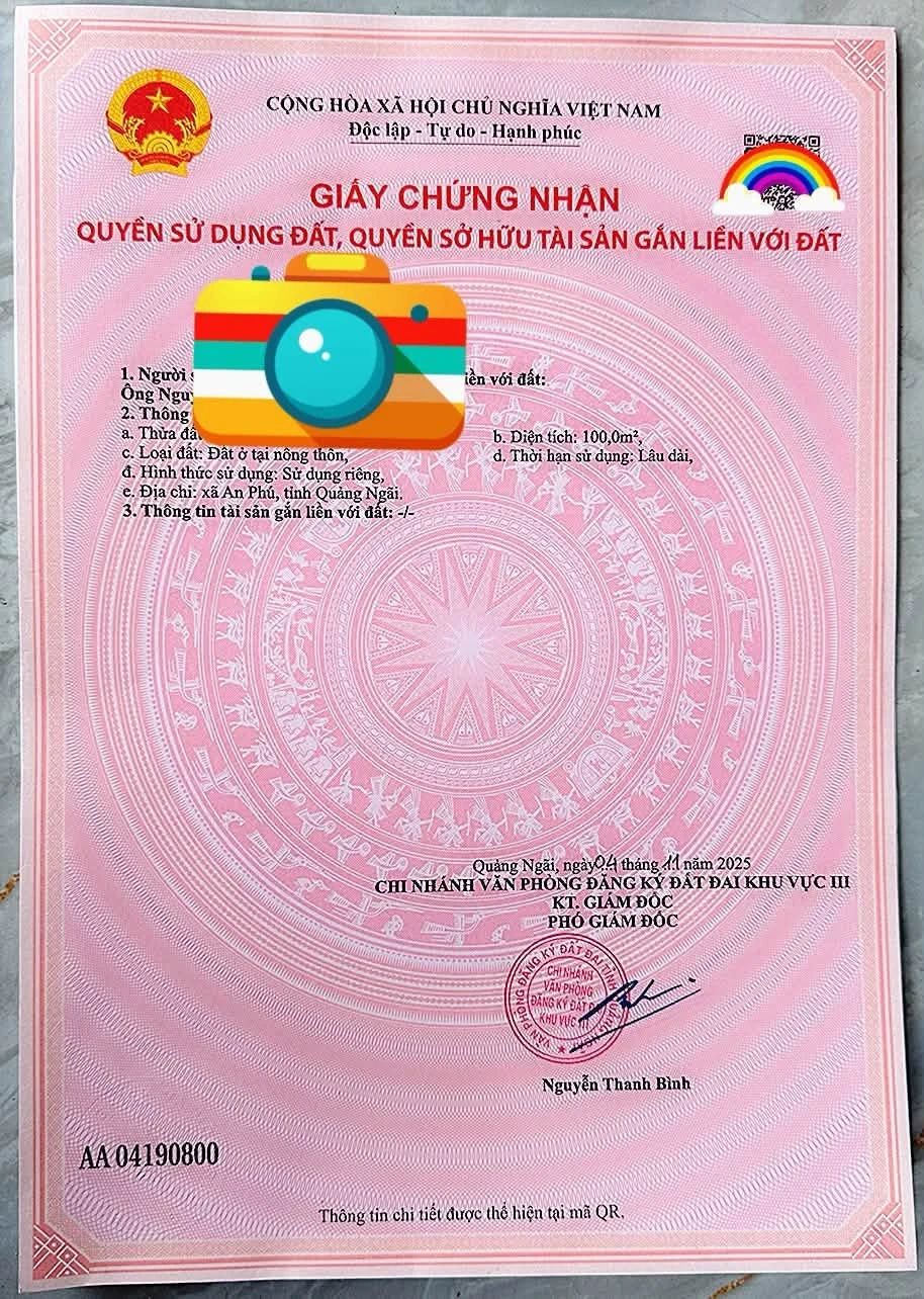 Bán lô đất 5x20m An Lộc Phát Nghĩa Hà 730 triệu - Ảnh 1