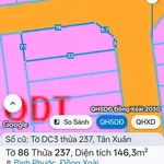 Bán lô đất góc 2 mặt tiền 100m2 đường nhựa tại Tân Xuân, Hóc Môn, giá 800 triệu - Ảnh thu nhỏ 2