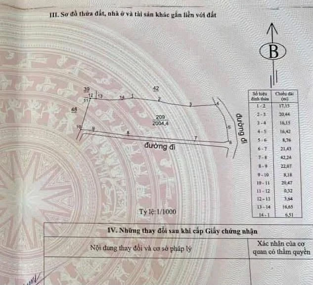 Bán đất 2 sào, 2 mặt tiền, Bảo Lộc, 1 tỷ 1 - Ảnh thu nhỏ 4