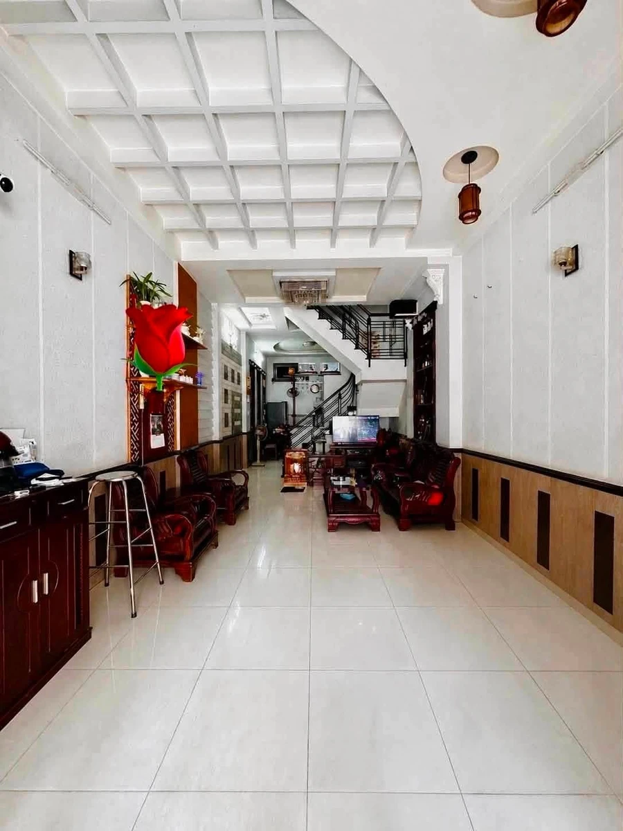 Bán nhà 4 tầng 56m2 hẻm 6m ôtô, 5PN 6WC, Phường 11, Gò Vấp - Ảnh thu nhỏ 3