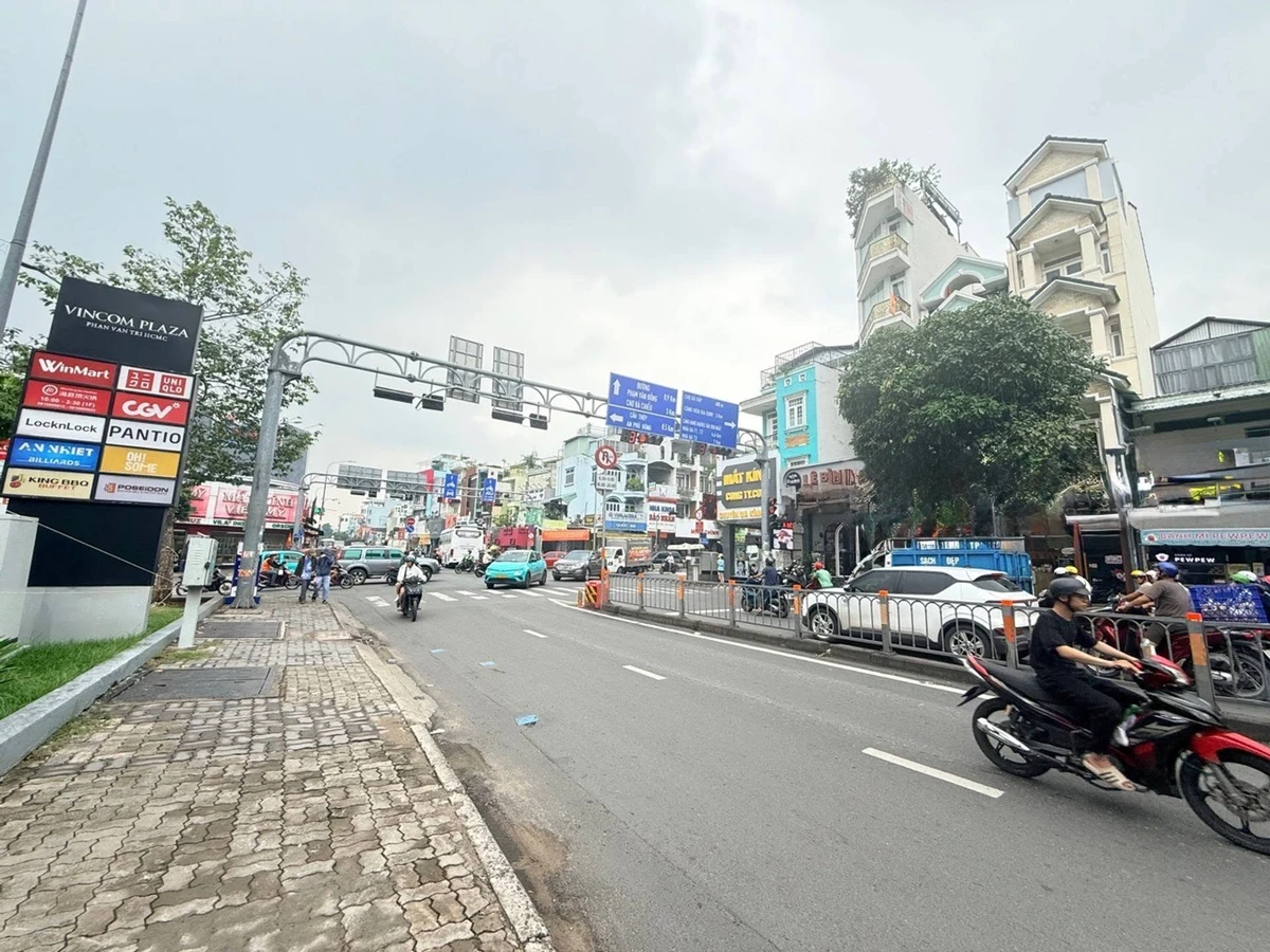🔥2MẶT TIỀN NGAY EMART PHAN VĂN TRỊ, P.AN NHƠN, GÒ VẤP. DT 3,7❌️25,3M VUÔNG VỨC, 5TẦNG THANG MÁY. 28 TỎI TL SÂU. - Ảnh 1