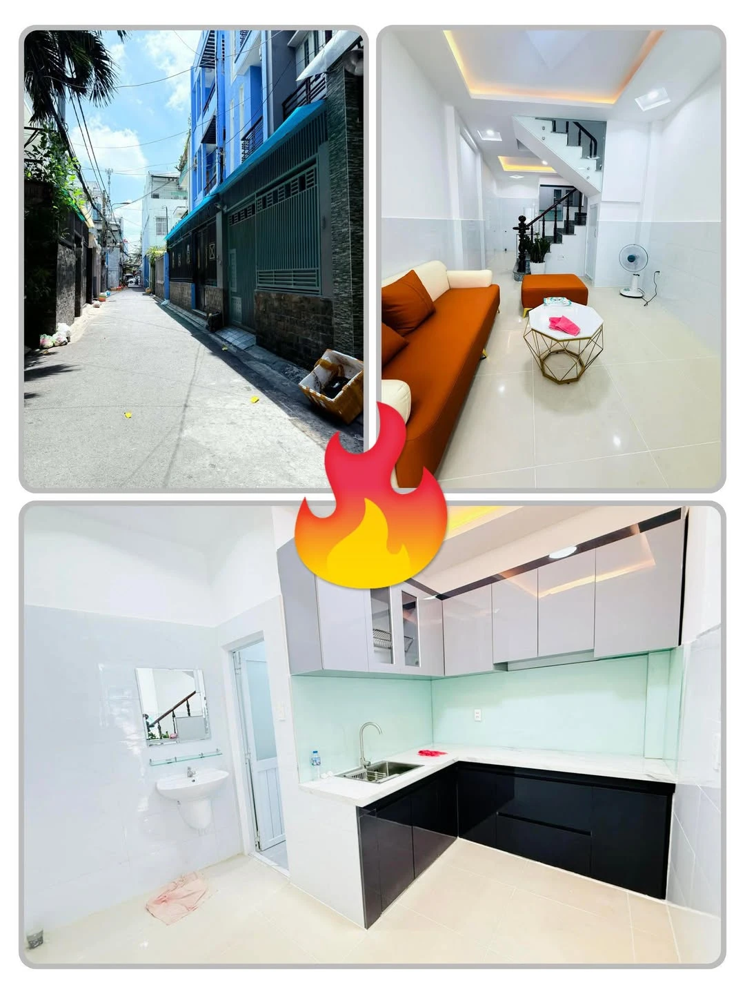 Nhà phố 2PN 40m2 khu Bàu Cát Tân Bình chỉ hơn 3 tỷ - Ảnh 1